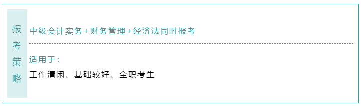 不知道中級會計職稱報考科目如何搭配？這樣選！