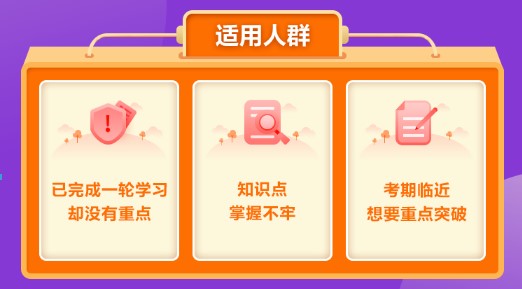 刷題必看 考前強(qiáng)化階段知識點打卡計劃上線！