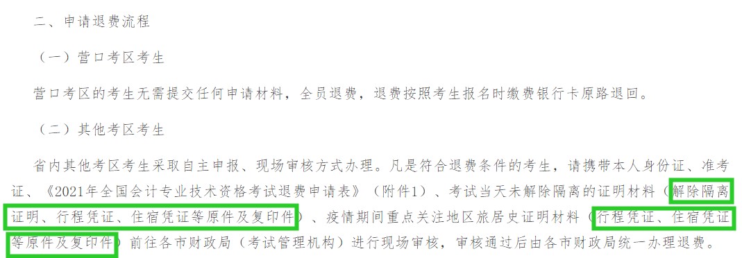 初級會計不想去考了...可以退費嗎？