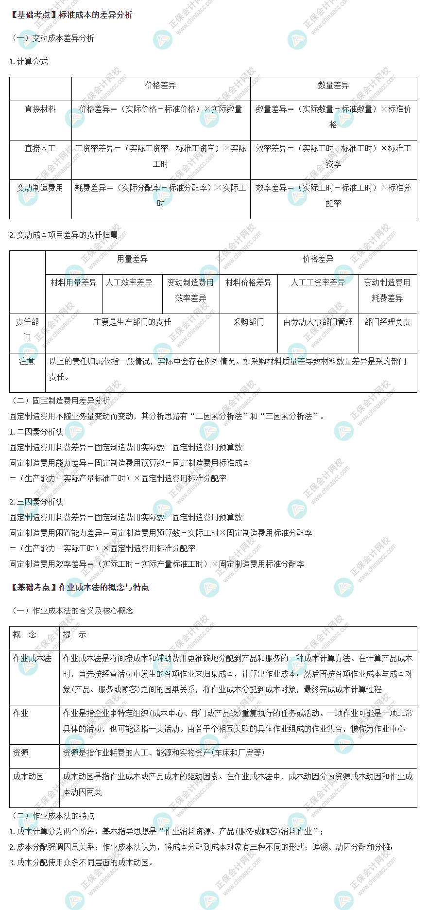 2022注會《財管》基礎備考階段必備考點