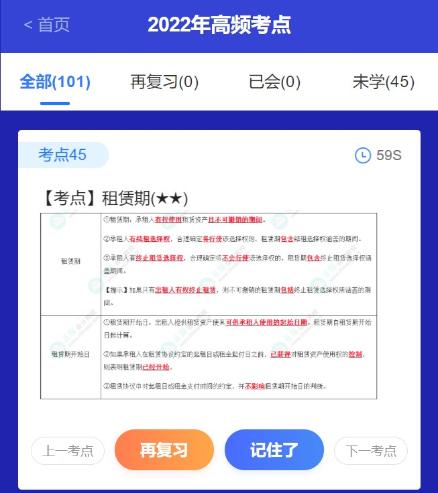 好消息！注會考點速記神器更新啦~60s速記2022高頻考點！
