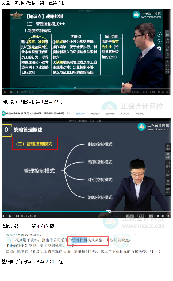 2022高會考試試題案例一難易度分析&書課涉及考點