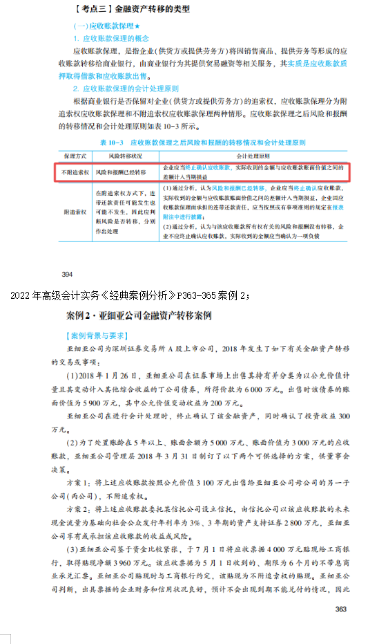 2022高會考試試題案例九難易度分析&書課涉及考點匯總報告