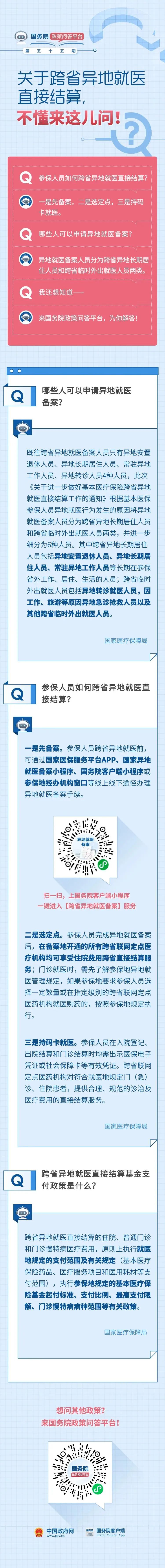 跨省異地就醫醫保結算報銷流程