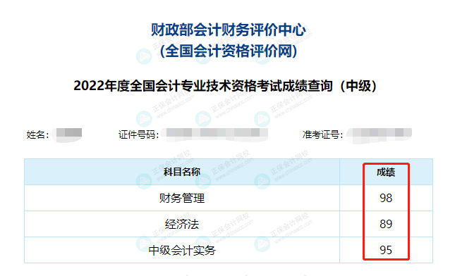 2022中級(jí)會(huì)計(jì)成績(jī)公布后要低調(diào)？但實(shí)力不允許啊！必須曬出來(lái)！