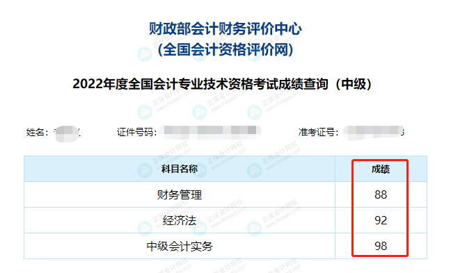 2022中級(jí)會(huì)計(jì)成績(jī)公布后要低調(diào)？但實(shí)力不允許啊！必須曬出來(lái)！