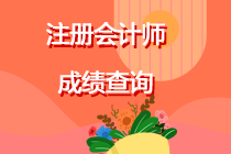 注冊會計師成績查詢入口是什么呢？