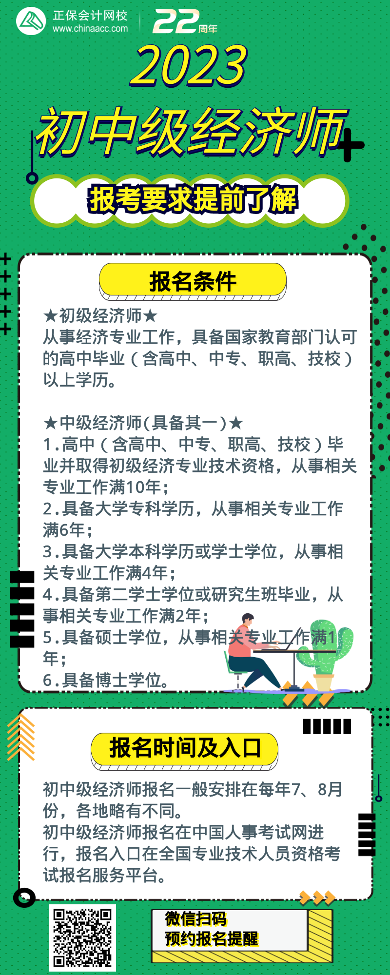 初中級經濟師報名一年可以報幾次？有年齡限制嗎？