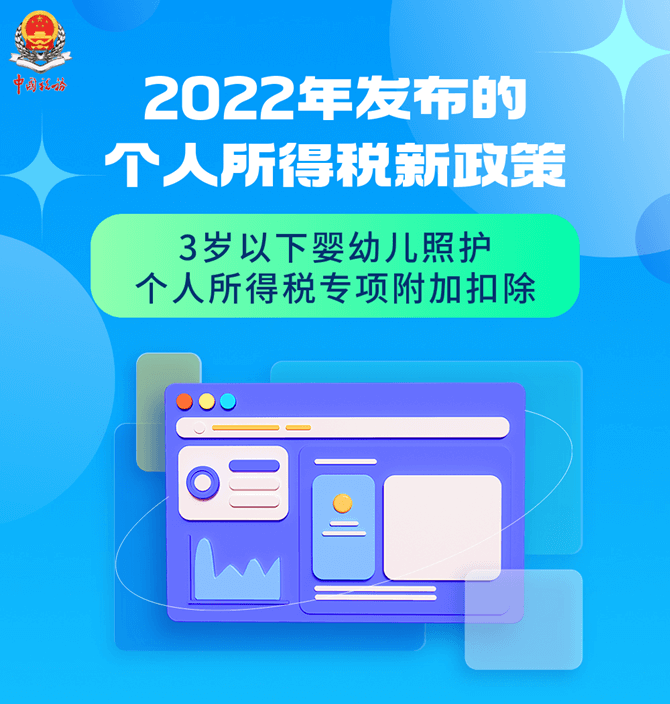 2022年發布的個人所得稅新政策大盤點