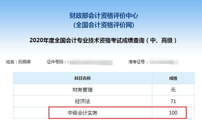 不是吧！中級會計實務考了100分！他們是怎么學的？！