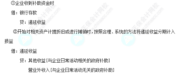 每天一個中級會計實務必看知識點&練習題——與資產相關的政府補助總額法