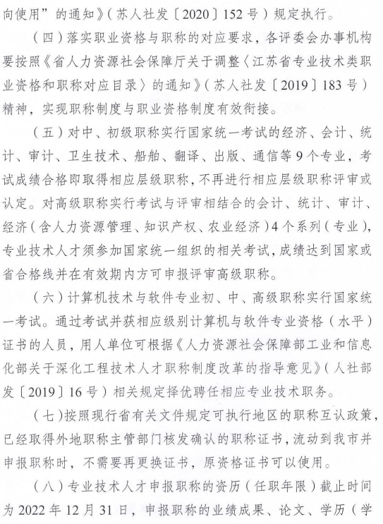 鎮江2023年職稱評審通知3