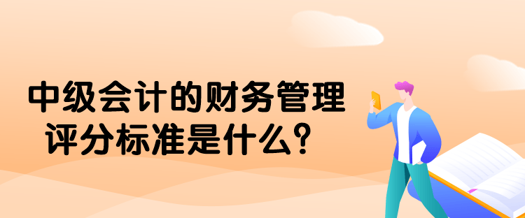 中級會計的財務管理評分標準是什么？