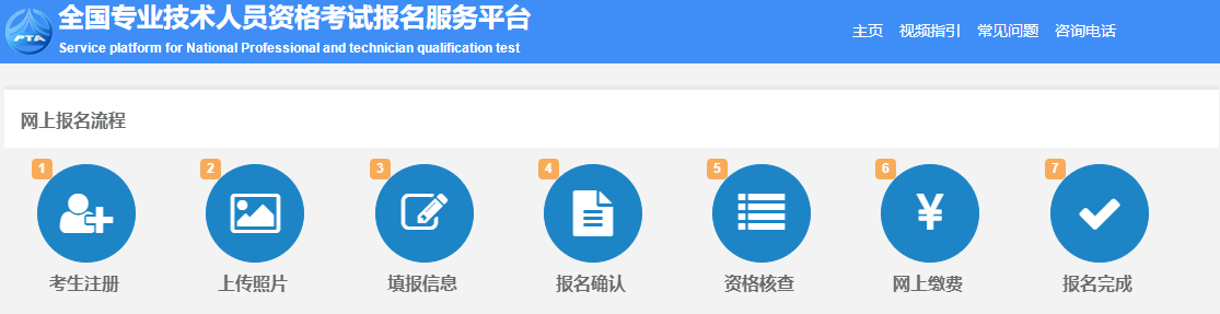 中國人事考試網報名流程