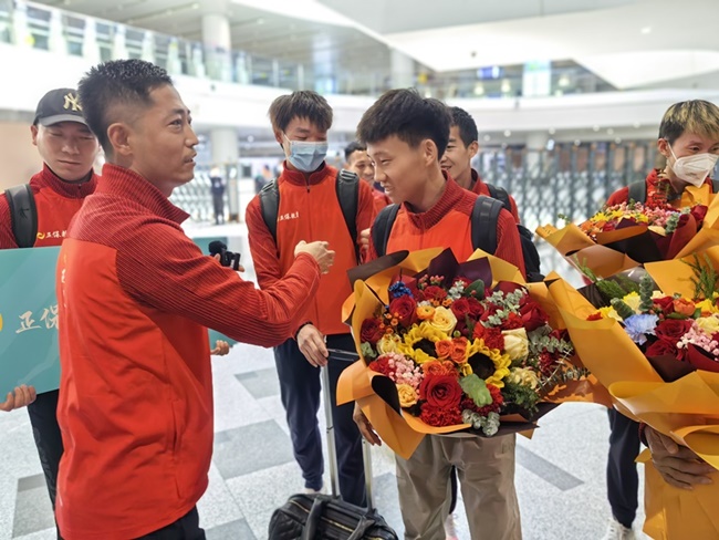“正保接機家人團”已到達北京大興國際機場