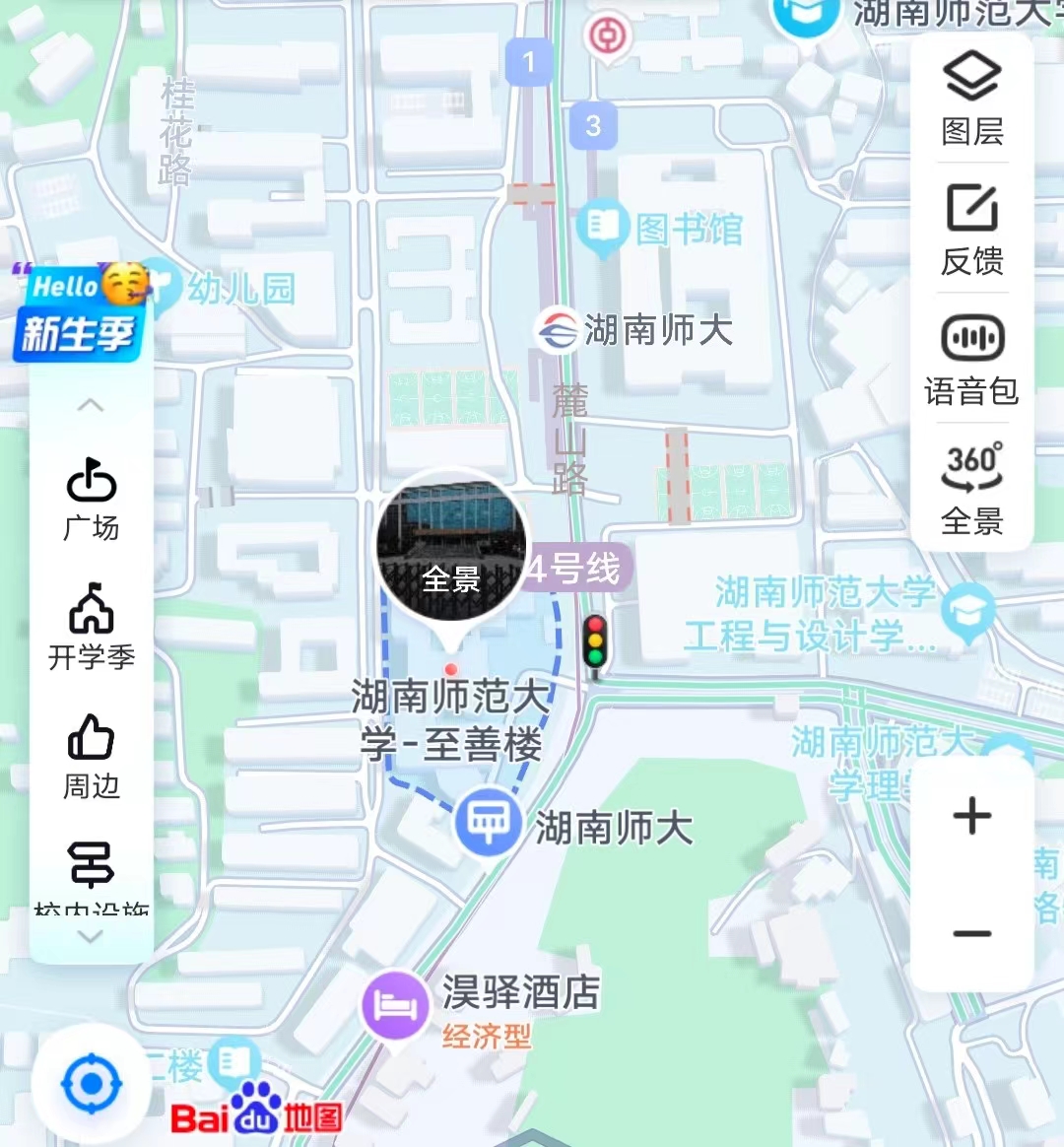 2022年初中級(jí)經(jīng)濟(jì)師（補(bǔ)考）長(zhǎng)沙考區(qū)考點(diǎn)地圖