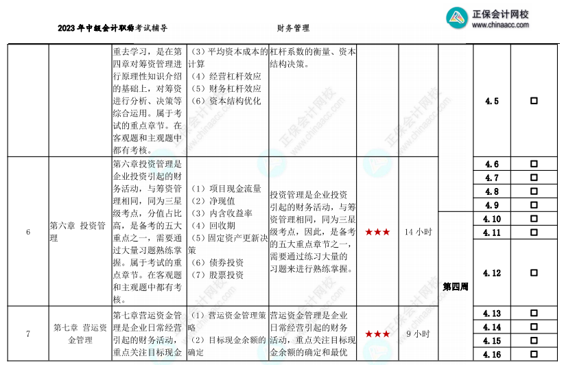 【教材發布前】2023年中級會計職稱基礎階段備考計劃表 備考搶先行！