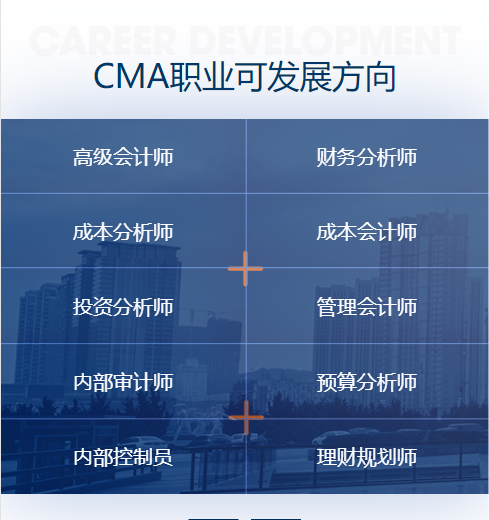 CMA職業發展方向2