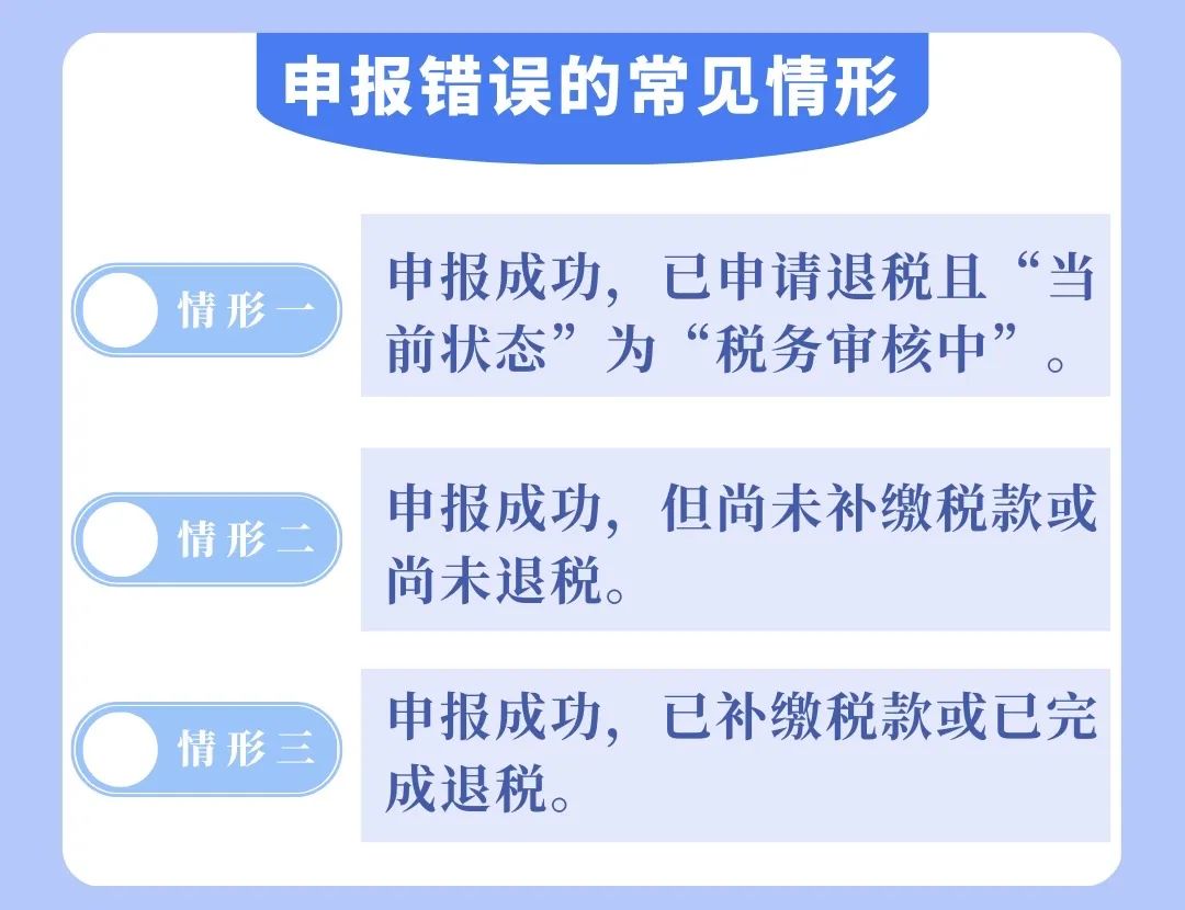 個(gè)稅APP年度匯算申報(bào)有誤？更正申報(bào)操作來啦！