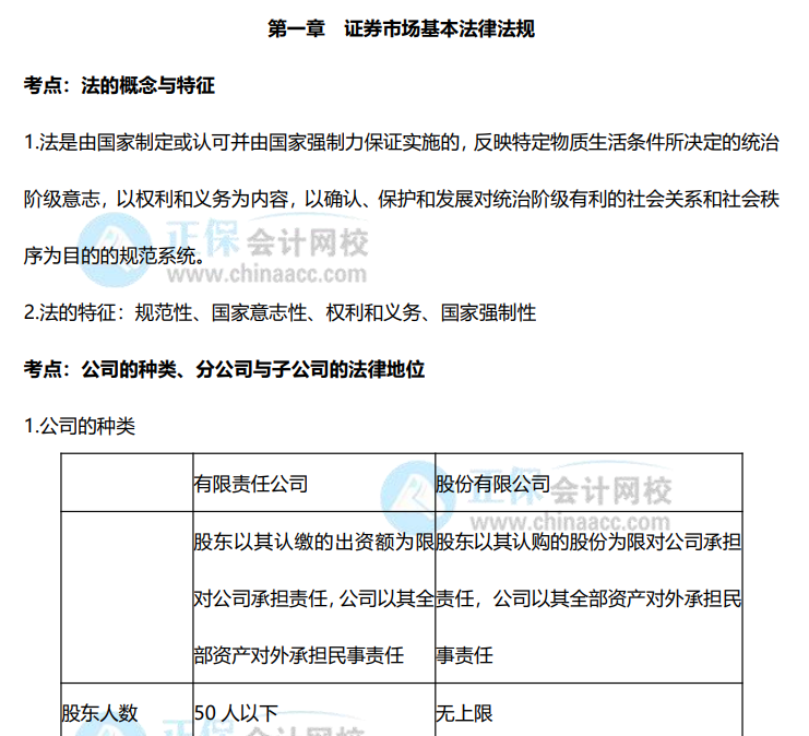 證券從業考試備考 免費資料這里領！