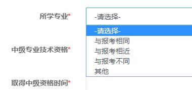 所學專業