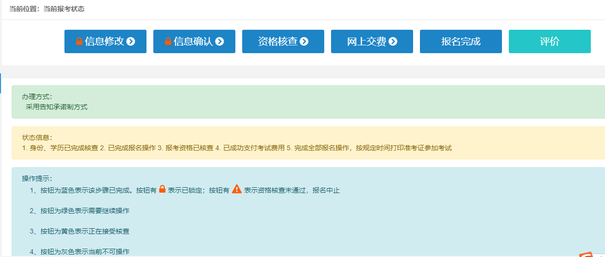 經濟師報名狀態