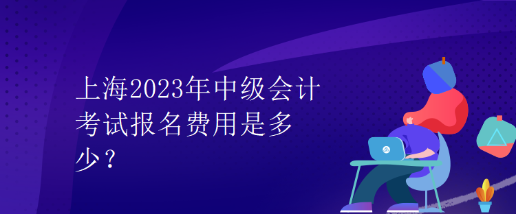 上海2023年中級(jí)會(huì)計(jì)考試報(bào)名費(fèi)用是多少？