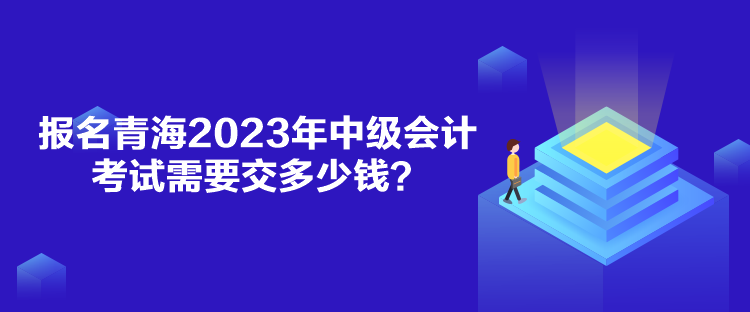 報(bào)名青海2023年中級(jí)會(huì)計(jì)考試需要交多少錢？
