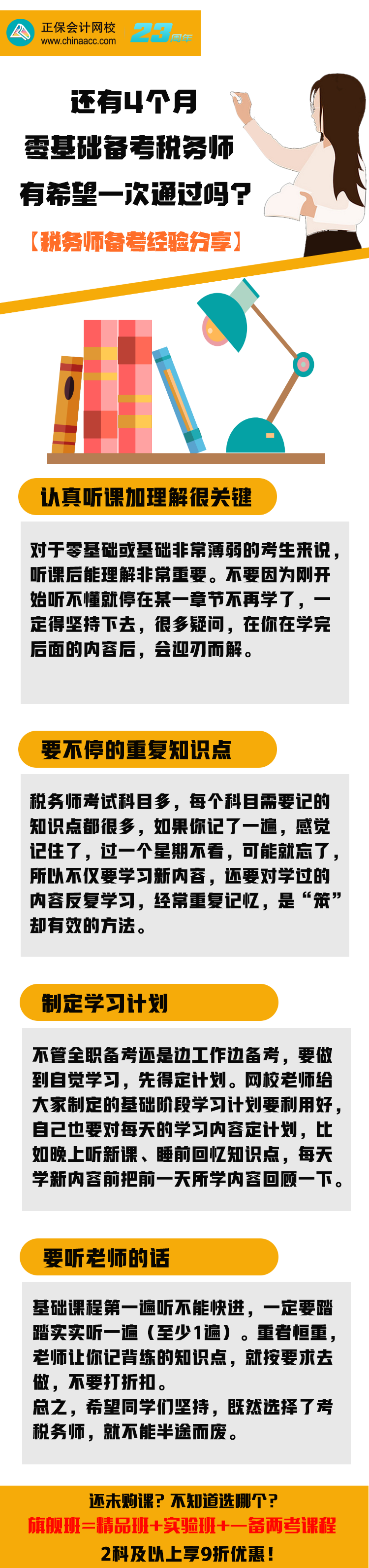 零基礎備考稅務師現在學習來得及嗎？1