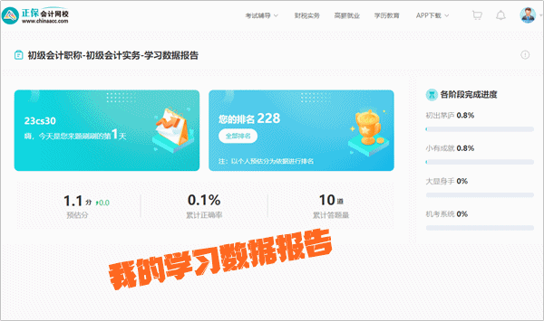 2024初級會計AI智能刷題班闖關及刷題操作流程