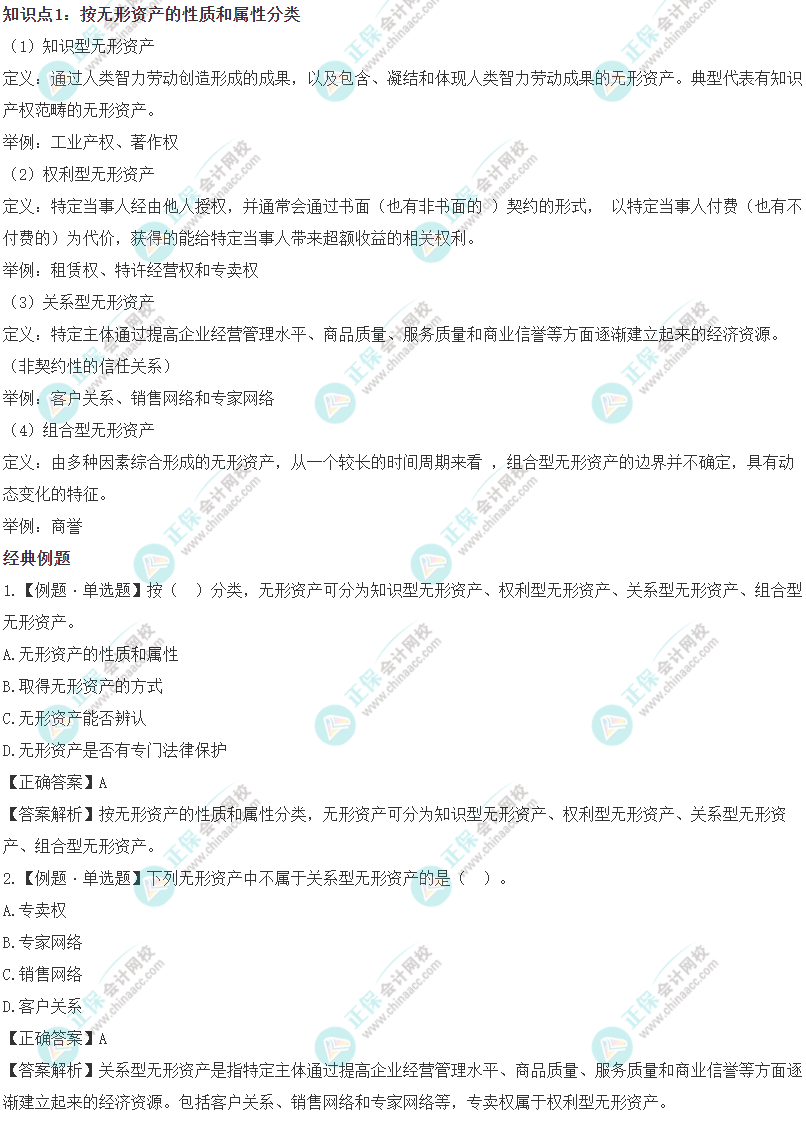 2023《資產評估實務二》易錯易混知識點：無形資產