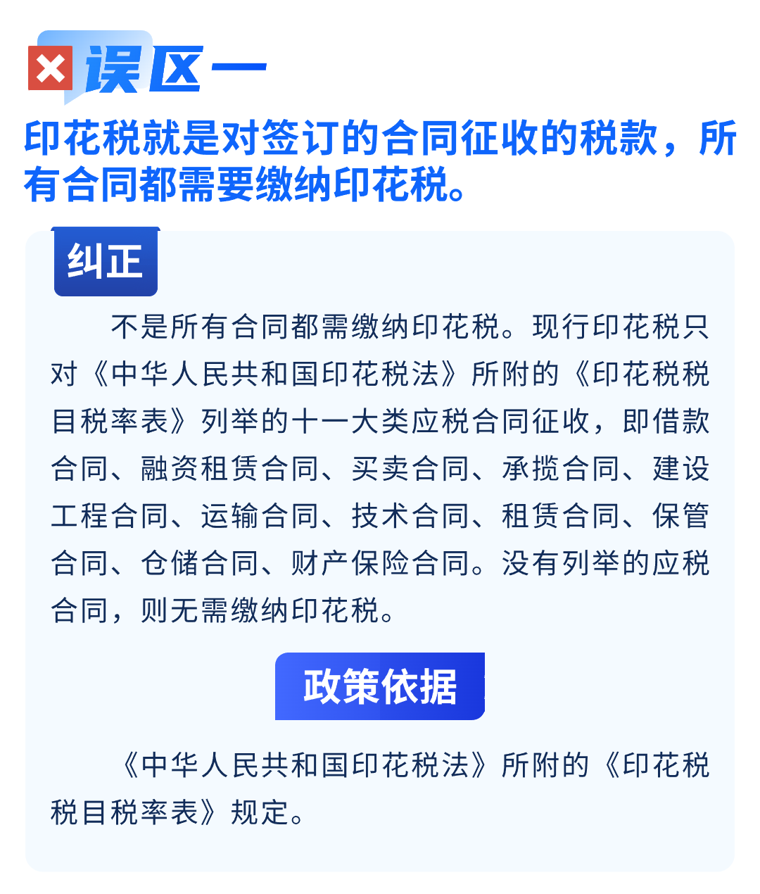 關于印花稅的八個常見誤區，您了解嗎？2