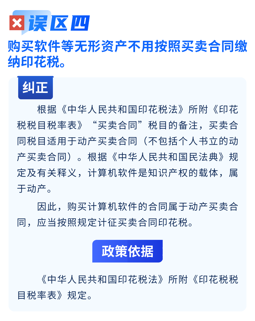關于印花稅的八個常見誤區，您了解嗎？5