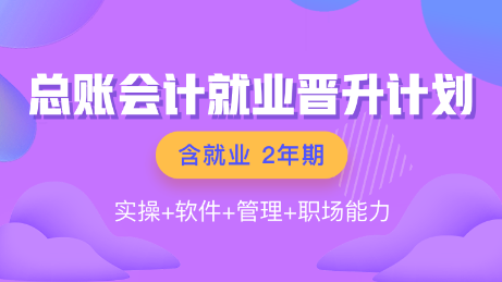 總賬會計就業晉升計劃