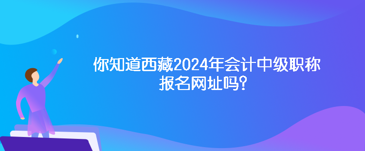 你知道西藏2024年會計中級職稱報名網址嗎？