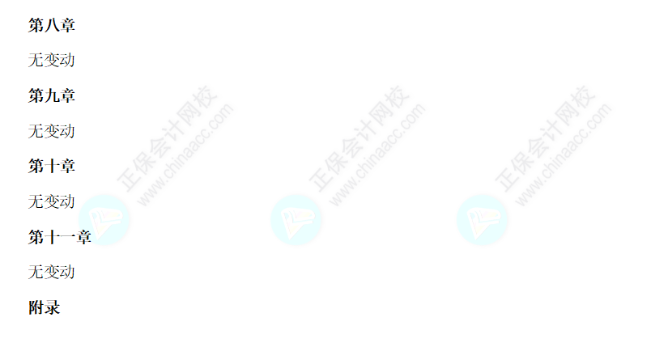 2024年銀行從業《個人理財（中級）》大綱對比