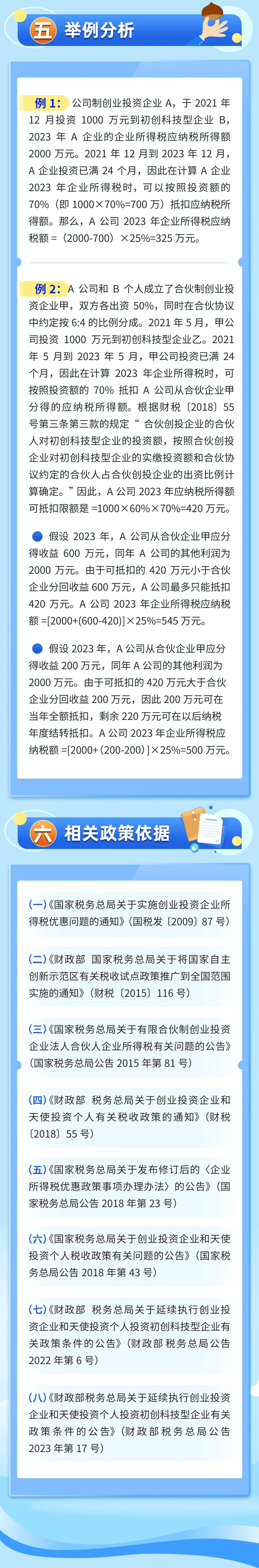 創業投資企業所得稅優惠政策