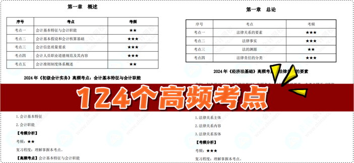 初會考試倒計時！“考前沖刺搶分資料包”一站式免費領取 再也不用東奔西走