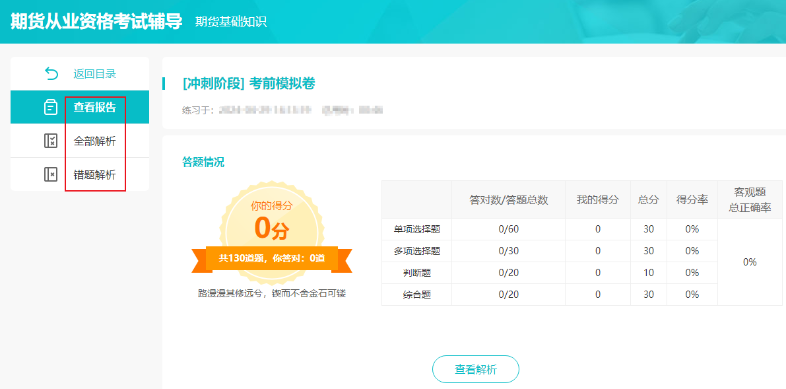 5月期貨考試考前模擬沖刺卷上線！考前刷這套題就夠了！