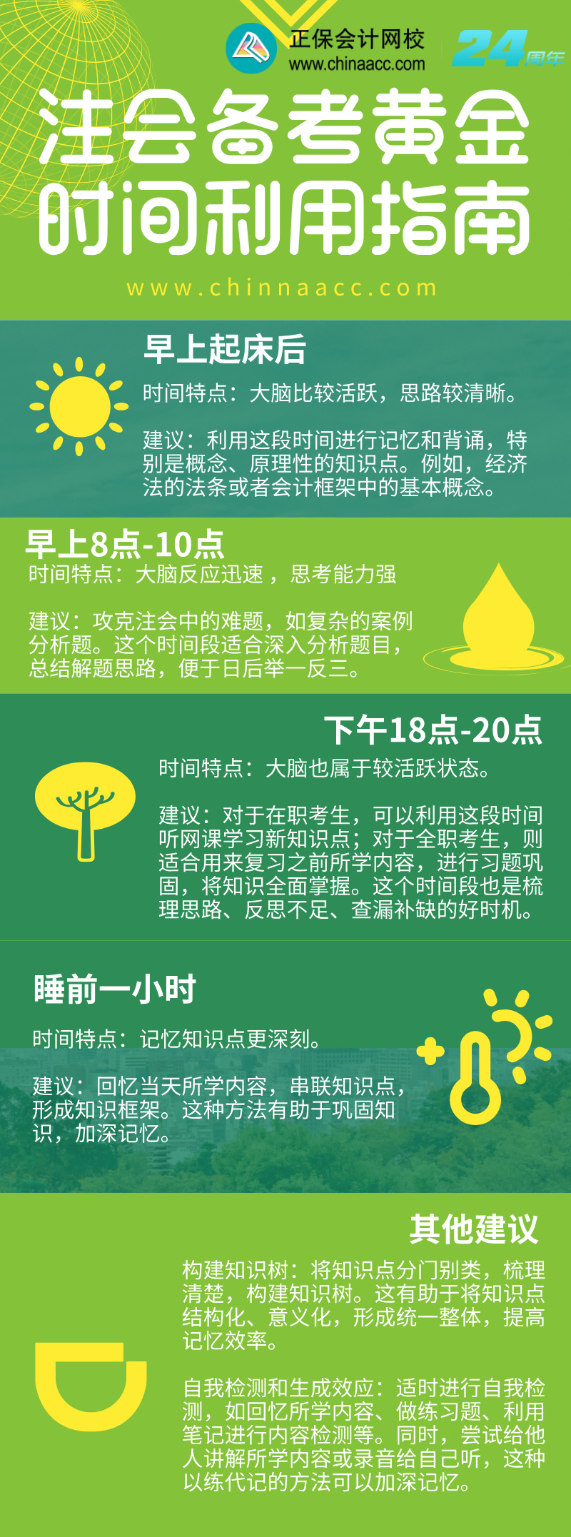 【建議收藏】注會備考時間緊張？這些時間利用好讓你事半功倍！
