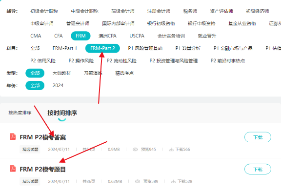 考前必看！8月FRM一二級考前注意事項！