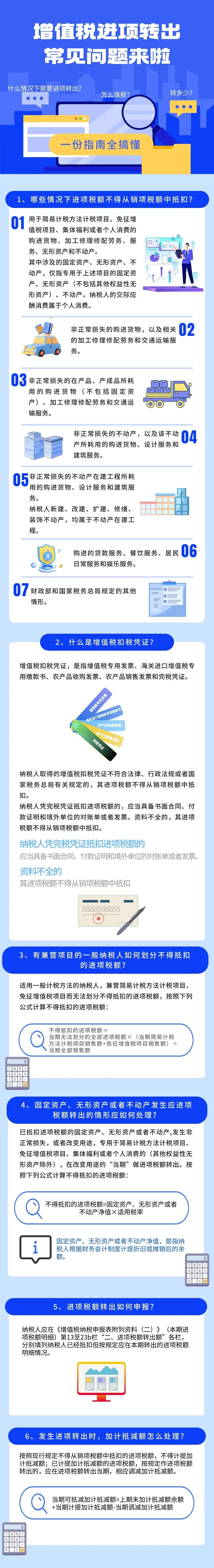 增值稅進項轉出六大問題梳理！