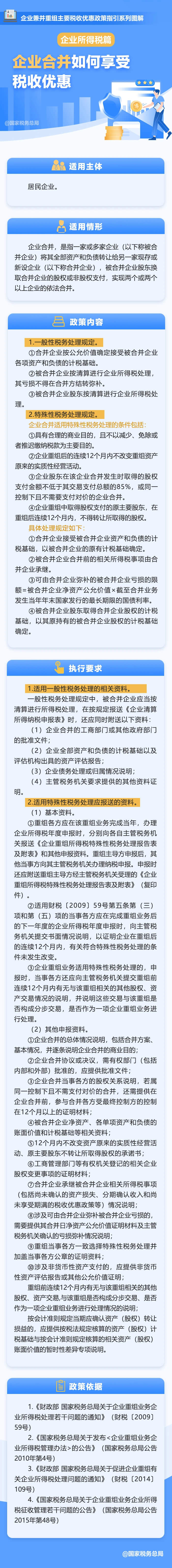 企業合并如何享受稅收優惠