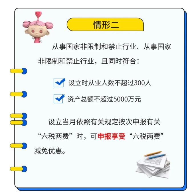 新成立公司如何適用“六稅兩費”減免優惠？