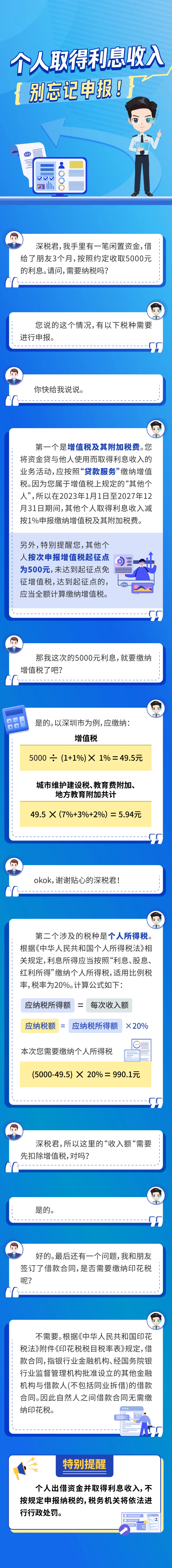 提醒！取得利息收入別忘記申報(bào)！
