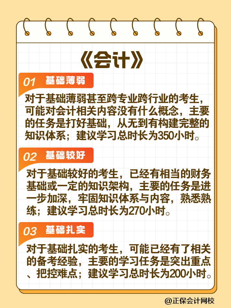 考生關注！2025年注會各科目建議學習時長
