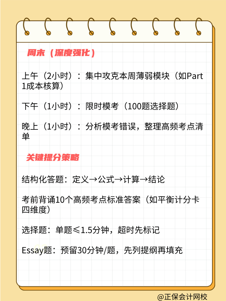 來看在職考生每天3小時如何拿下CMA!（實用跟學版）