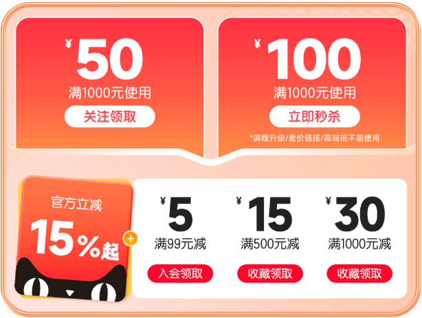 一鍵領取大額券