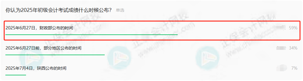 2025年初級成績公布時間7