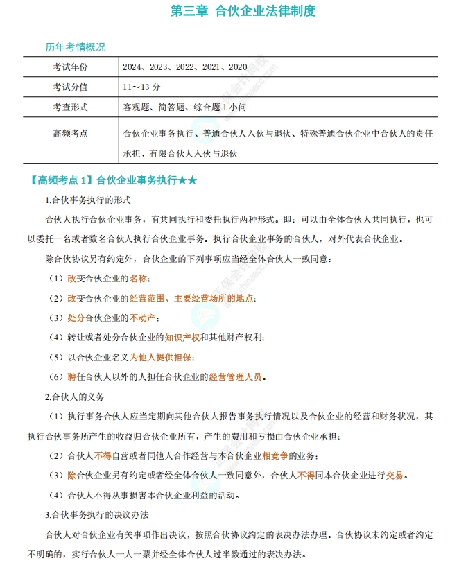 《經濟法》高頻考點1